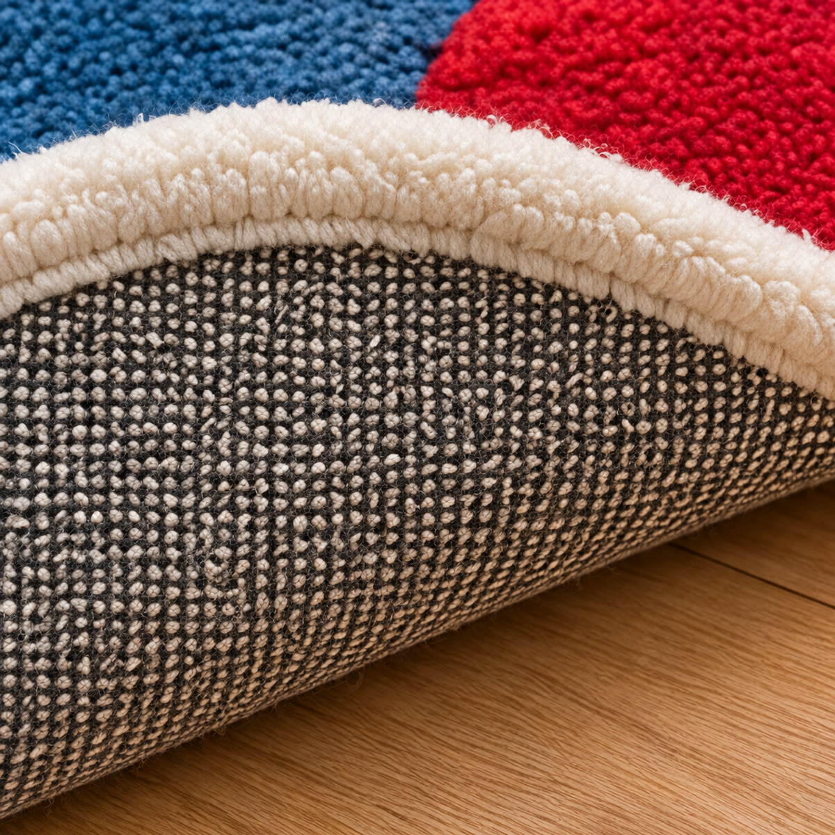 Vif – envers du tapis, toile de fond robuste